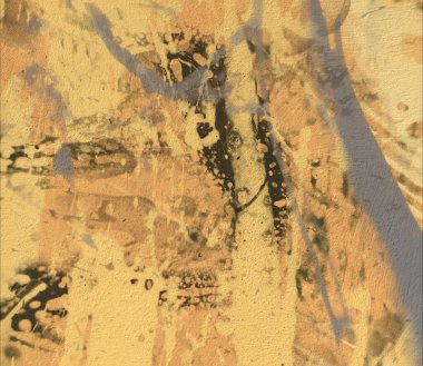 Grunge çağdaş sanat. El sanat yapılmış. renkli doku. Modern sanat. Yağlı boya darbeleri. Darbeleri. Sanatsal arka plan. Soyut resim tuval üzerine.