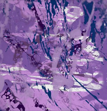 Grunge çağdaş sanat. El sanat yapılmış. renkli doku. Modern sanat. Yağlı boya darbeleri. Darbeleri. Sanatsal arka plan. Soyut resim tuval üzerine.