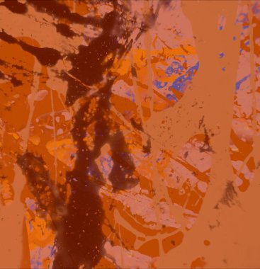 Grunge çağdaş sanat. El sanat yapılmış. renkli doku. Modern sanat. Yağlı boya darbeleri. Darbeleri. Sanatsal arka plan. Soyut resim tuval üzerine.