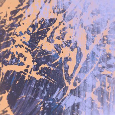 Grunge çağdaş sanat. El sanat yapılmış. renkli doku. Modern sanat. Yağlı boya darbeleri. Darbeleri. Sanatsal arka plan. Soyut resim tuval üzerine.
