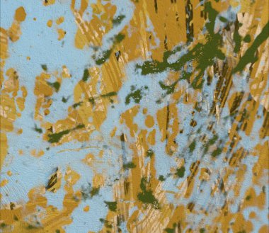 Grunge çağdaş sanat. El sanat yapılmış. renkli doku. Modern sanat. Yağlı boya darbeleri. Darbeleri. Sanatsal arka plan. Soyut resim tuval üzerine.