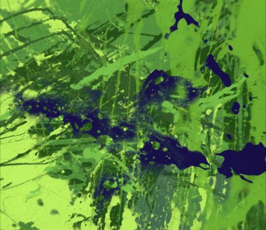 Grunge çağdaş sanat. El sanat yapılmış. renkli doku. Modern sanat. Yağlı boya darbeleri. Darbeleri. Sanatsal arka plan. Soyut resim tuval üzerine.