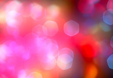 Bokeh ve parlak ışıklar arka plan. Doğal bokeh ve parlak ışıklar Vintage Magic arka plan ile renk Festival arka plan