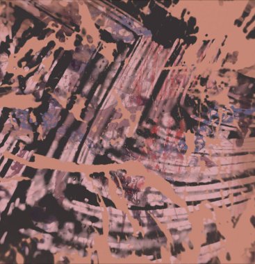 Grunge çağdaş sanat. El sanat yapılmış. renkli doku. Modern sanat. Yağlı boya darbeleri. Darbeleri. Sanatsal arka plan. Soyut resim tuval üzerine.