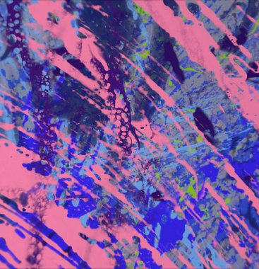 Grunge çağdaş sanat. El sanat yapılmış. renkli doku. Modern sanat. Yağlı boya darbeleri. Darbeleri. Sanatsal arka plan. Soyut resim tuval üzerine.