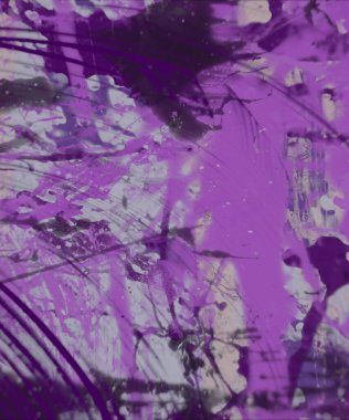 Grunge çağdaş sanat. El sanat yapılmış. renkli doku. Modern sanat. Yağlı boya darbeleri. Darbeleri. Sanatsal arka plan. Soyut resim tuval üzerine.