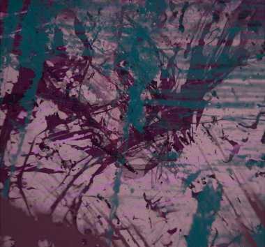Grunge çağdaş sanat. El sanat yapılmış. renkli doku. Modern sanat. Yağlı boya darbeleri. Darbeleri. Sanatsal arka plan. Soyut resim tuval üzerine.