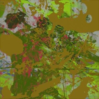 Grunge çağdaş sanat. El sanat yapılmış. renkli doku. Modern sanat. Yağlı boya darbeleri. Darbeleri. Sanatsal arka plan. Soyut resim tuval üzerine.