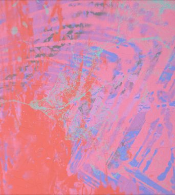 Grunge çağdaş sanat. El sanat yapılmış. renkli doku. Modern sanat. Yağlı boya darbeleri. Darbeleri. Sanatsal arka plan. Soyut resim tuval üzerine.