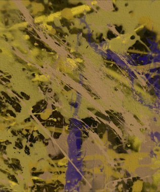 Grunge çağdaş sanat. El sanat yapılmış. renkli doku. Modern sanat. Yağlı boya darbeleri. Darbeleri. Sanatsal arka plan. Soyut resim tuval üzerine.