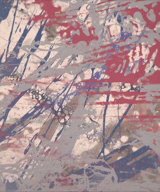 Grunge çağdaş sanat. El sanat yapılmış. renkli doku. Modern sanat. Yağlı boya darbeleri. Darbeleri. Sanatsal arka plan. Soyut resim tuval üzerine.
