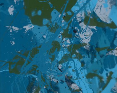 Grunge çağdaş sanat. El sanat yapılmış. renkli doku. Modern sanat. Yağlı boya darbeleri. Darbeleri. Sanatsal arka plan. Soyut resim tuval üzerine.