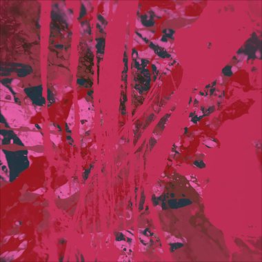 Grunge çağdaş sanat. El sanat yapılmış. renkli doku. Modern sanat. Yağlı boya darbeleri. Darbeleri. Sanatsal arka plan. Soyut resim tuval üzerine.