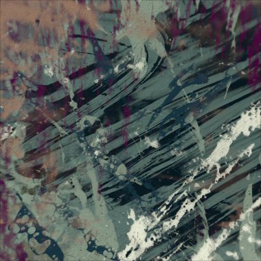 Grunge çağdaş sanat. El sanat yapılmış. renkli doku. Modern sanat. Yağlı boya darbeleri. Darbeleri. Sanatsal arka plan. Soyut resim tuval üzerine.