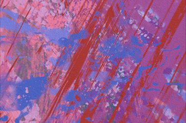 Grunge çağdaş sanat. El sanat yapılmış. renkli doku. Modern sanat. Yağlı boya darbeleri. Darbeleri. Sanatsal arka plan. Soyut resim tuval üzerine.