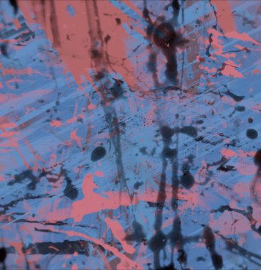 Grunge çağdaş sanat. El sanat yapılmış. renkli doku. Modern sanat. Yağlı boya darbeleri. Darbeleri. Sanatsal arka plan. Soyut resim tuval üzerine.