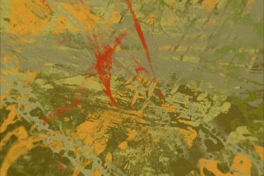 Grunge çağdaş sanat. El sanat yapılmış. renkli doku. Modern sanat. Yağlı boya darbeleri. Darbeleri. Sanatsal arka plan. Soyut resim tuval üzerine.