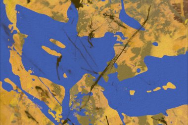 Grunge çağdaş sanat. El sanat yapılmış. renkli doku. Modern sanat. Yağlı boya darbeleri. Darbeleri. Sanatsal arka plan. Soyut resim tuval üzerine.