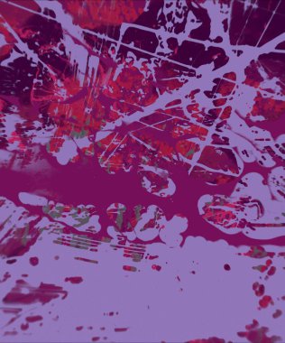 Grunge çağdaş sanat. El sanat yapılmış. renkli doku. Modern sanat. Yağlı boya darbeleri. Darbeleri. Sanatsal arka plan. Soyut resim tuval üzerine.