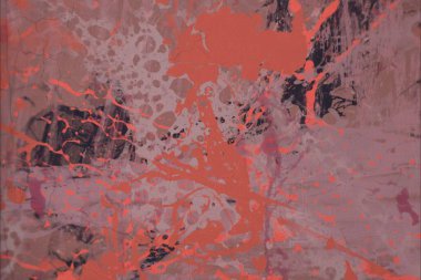 Grunge çağdaş sanat. El sanat yapılmış. renkli doku. Modern sanat. Yağlı boya darbeleri. Darbeleri. Sanatsal arka plan. Soyut resim tuval üzerine.