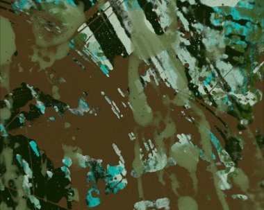 Grunge çağdaş sanat. El sanat yapılmış. renkli doku. Modern sanat. Yağlı boya darbeleri. Darbeleri. Sanatsal arka plan. Soyut resim tuval üzerine.