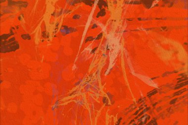 Grunge çağdaş sanat. El sanat yapılmış. renkli doku. Modern sanat. Yağlı boya darbeleri. Darbeleri. Sanatsal arka plan. Soyut resim tuval üzerine.