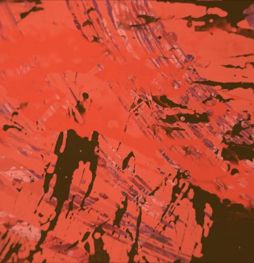 Grunge çağdaş sanat. El sanat yapılmış. renkli doku. Modern sanat. Yağlı boya darbeleri. Darbeleri. Sanatsal arka plan. Soyut resim tuval üzerine.