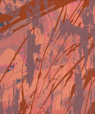 Grunge çağdaş sanat. El sanat yapılmış. renkli doku. Modern sanat. Yağlı boya darbeleri. Darbeleri. Sanatsal arka plan. Soyut resim tuval üzerine.
