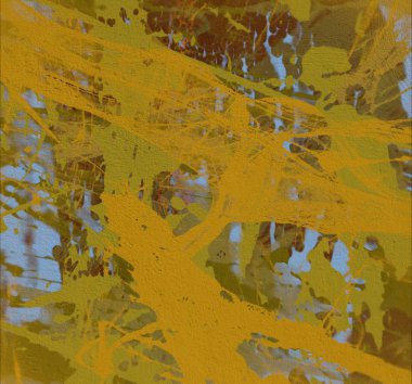 Grunge çağdaş sanat. El sanat yapılmış. renkli doku. Modern sanat. Yağlı boya darbeleri. Darbeleri. Sanatsal arka plan. Soyut resim tuval üzerine.