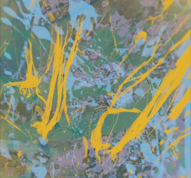 Grunge çağdaş sanat. El sanat yapılmış. renkli doku. Modern sanat. Yağlı boya darbeleri. Darbeleri. Sanatsal arka plan. Soyut resim tuval üzerine.