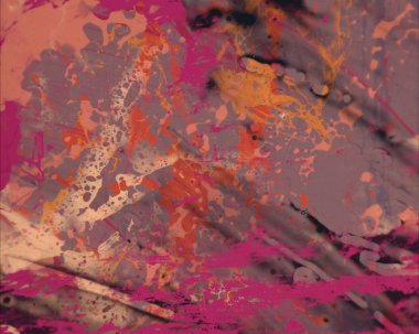 Grunge çağdaş sanat. El sanat yapılmış. renkli doku. Modern sanat. Yağlı boya darbeleri. Darbeleri. Sanatsal arka plan. Soyut resim tuval üzerine.