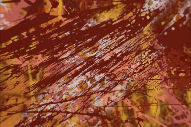 Grunge çağdaş sanat. El sanat yapılmış. renkli doku. Modern sanat. Yağlı boya darbeleri. Darbeleri. Sanatsal arka plan. Soyut resim tuval üzerine.