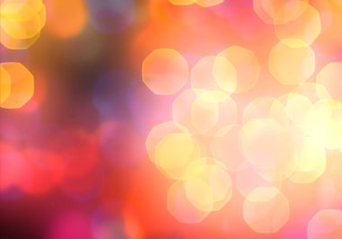 Bokeh ve parlak ışıklar arka plan. Doğal bokeh ve parlak ışıklar Vintage Magic arka plan ile renk Festival arka plan