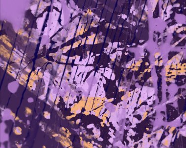 Grunge çağdaş sanat. El sanat yapılmış. renkli doku. Modern sanat. Yağlı boya darbeleri. Darbeleri. Sanatsal arka plan. Soyut resim tuval üzerine.