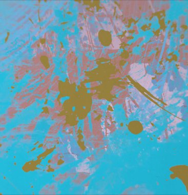 Grunge çağdaş sanat. El sanat yapılmış. renkli doku. Modern sanat. Yağlı boya darbeleri. Darbeleri. Sanatsal arka plan. Soyut resim tuval üzerine.
