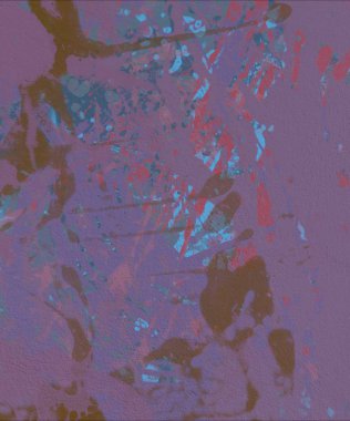 Grunge çağdaş sanat. El sanat yapılmış. renkli doku. Modern sanat. Yağlı boya darbeleri. Darbeleri. Sanatsal arka plan. Soyut resim tuval üzerine.
