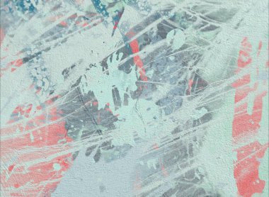 Grunge çağdaş sanat. El sanat yapılmış. renkli doku. Modern sanat. Yağlı boya darbeleri. Darbeleri. Sanatsal arka plan. Soyut resim tuval üzerine.