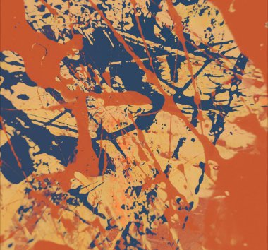 Grunge çağdaş sanat. El sanat yapılmış. renkli doku. Modern sanat. Yağlı boya darbeleri. Darbeleri. Sanatsal arka plan. Soyut resim tuval üzerine.