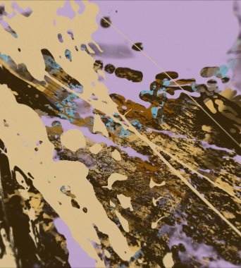Grunge çağdaş sanat. El sanat yapılmış. renkli doku. Modern sanat. Yağlı boya darbeleri. Darbeleri. Sanatsal arka plan. Soyut resim tuval üzerine.