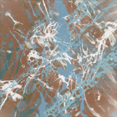 Grunge çağdaş sanat. El sanat yapılmış. renkli doku. Modern sanat. Yağlı boya darbeleri. Darbeleri. Sanatsal arka plan. Soyut resim tuval üzerine.