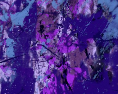 Grunge çağdaş sanat. El sanat yapılmış. renkli doku. Modern sanat. Yağlı boya darbeleri. Darbeleri. Sanatsal arka plan. Soyut resim tuval üzerine.