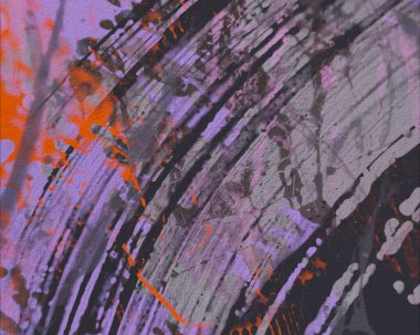 Grunge çağdaş sanat. El sanat yapılmış. renkli doku. Modern sanat. Yağlı boya darbeleri. Darbeleri. Sanatsal arka plan. Soyut resim tuval üzerine.