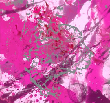 Grunge çağdaş sanat. El sanat yapılmış. renkli doku. Modern sanat. Yağlı boya darbeleri. Darbeleri. Sanatsal arka plan. Soyut resim tuval üzerine.