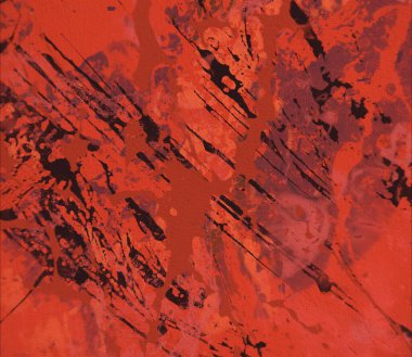 Grunge çağdaş sanat. El sanat yapılmış. renkli doku. Modern sanat. Yağlı boya darbeleri. Darbeleri. Sanatsal arka plan. Soyut resim tuval üzerine.