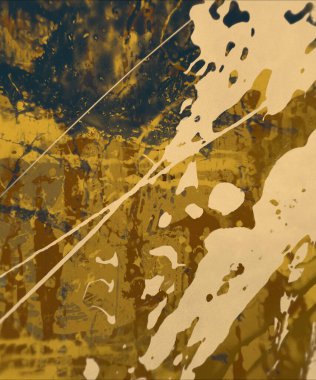 Grunge çağdaş sanat. El sanat yapılmış. renkli doku. Modern sanat. Yağlı boya darbeleri. Darbeleri. Sanatsal arka plan. Soyut resim tuval üzerine.