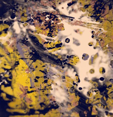 Grunge çağdaş sanat. El sanat yapılmış. renkli doku. Modern sanat. Yağlı boya darbeleri. Darbeleri. Sanatsal arka plan. Soyut resim tuval üzerine.