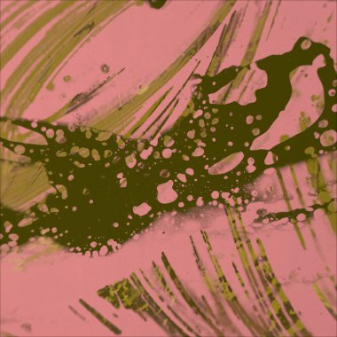 Grunge çağdaş sanat. El sanat yapılmış. renkli doku. Modern sanat. Yağlı boya darbeleri. Darbeleri. Sanatsal arka plan. Soyut resim tuval üzerine.