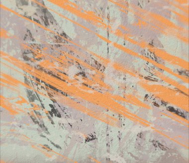 Grunge çağdaş sanat. El sanat yapılmış. renkli doku. Modern sanat. Yağlı boya darbeleri. Darbeleri. Sanatsal arka plan. Soyut resim tuval üzerine.