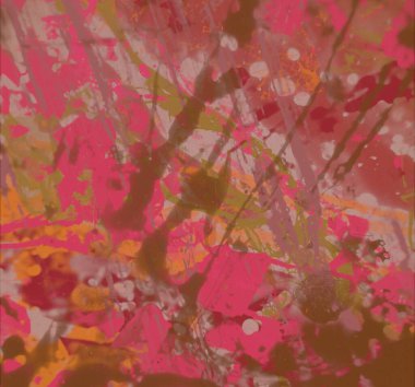 Grunge çağdaş sanat. El sanat yapılmış. renkli doku. Modern sanat. Yağlı boya darbeleri. Darbeleri. Sanatsal arka plan. Soyut resim tuval üzerine.