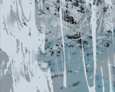 Grunge çağdaş sanat. El sanat yapılmış. renkli doku. Modern sanat. Yağlı boya darbeleri. Darbeleri. Sanatsal arka plan. Soyut resim tuval üzerine.